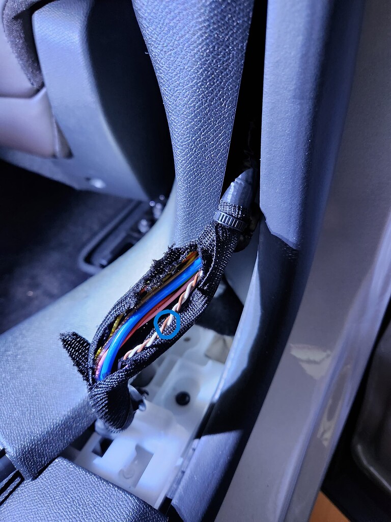 Problem rear door speaker wire color and polarity Technical